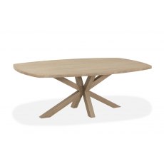 Carpella Wooden Leg Fixed Top Oval Dining table 190cm Long x 102cm Wide / Gr.2 Finish Carpella Wooden Leg Fixed Top Oval Dining table 190cm Long x 102cm Wide / Gr.2 Finish