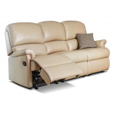 Nevada Standard Powered Reclining 3-seater Leather1