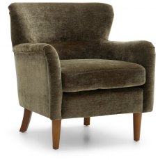 Accent Chair - Olive Luxe Chenille