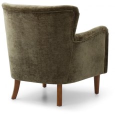 Accent Chair - Olive Luxe Chenille