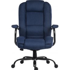 Office Chair - Ink Blue Fabric