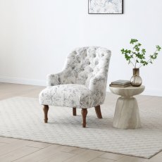 Cade Accent Chair - Meadow Print
