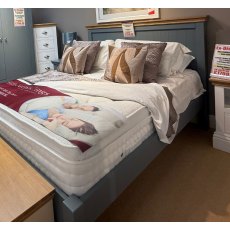 New England Painted Double Bedstead