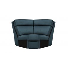 G Plan Ellis Collection Curved Corner Unit Leather - L