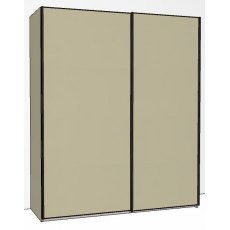 Callisto Plus 180cm Wide 2 Doors Plain Front Wooden doors in carcase colour