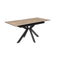 Phantom 130-170cm  Extending Dining Table - Oak Look Ceramic