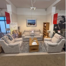 Parker Knoll Arizona 1 x Fixed 3 Seater Settee 2 x Powered Plus Recliners