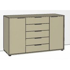 Odessey Combi Dresser Drawers Carcase Colour