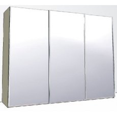 Evolution 250cm 3 Door Robe 3 Mirrored Doors