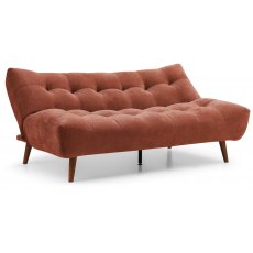 Caspian Sofa Bed Venus Terracotta Chenille