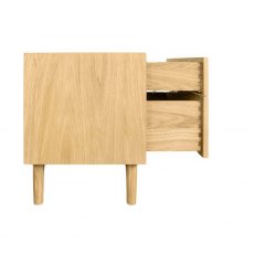 G Plan Larsen 2 Drawer Bedside Chest