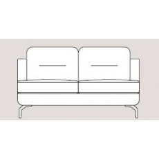 Mateo 170cm Sofa Fabric - Cat 120 - Dynamic Seat