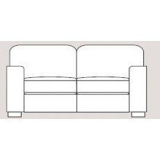 Ontario 176cm Sofabed Fabric - Cat 90 - Dynamic Seat