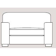 Ontario 134cm Chair Fabric - Cat 90 - Dynamic Seat