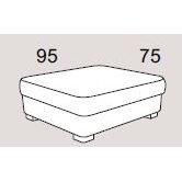 Ontario Large Storage Stool Fabric - Cat 90 - Dynamic Seat