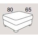 Ontario Small Storage Stool Fabric - Cat 90 - Dynamic Seat