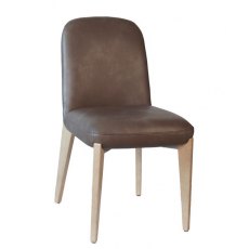 Lars Dining Chair - Brown PU
