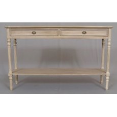 Ashley 2 Drawer Console with Shelf