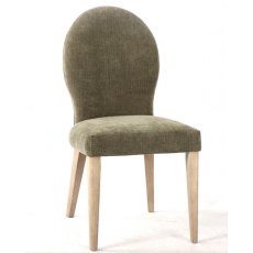 Ashley Green Fabric Dining Chair