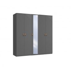 Witney Collection 5 Door Robe 1 Centre Mirror Doors