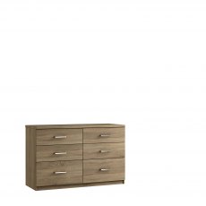 Malta 6 Drawer Twin Chest . Malta 6 Drawer Twin Chest .