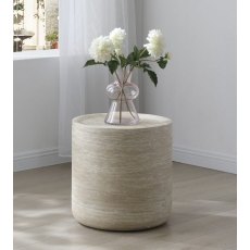 Stone  End Table