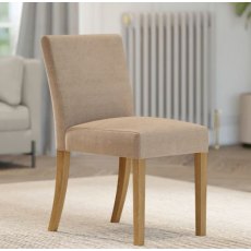 Bristol Fabric Dining Chair - Sand OAK