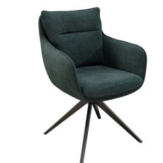 Belfast Swivel Dining Chair - Fir Green