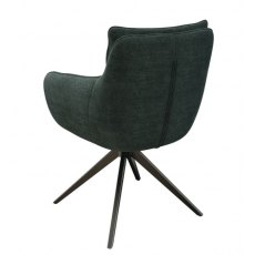 Belfast Swivel Dining Chair - Fir Green