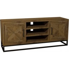 Lambeth Entertainment Unit - OAK SURROUND