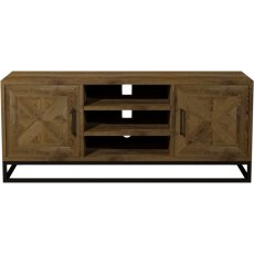 Lambeth Entertainment Unit - OAK SURROUND