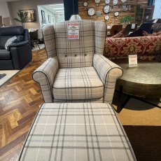 Holkham Standard Chair and Matching Stool Holkham Standard Chair and Matching Stool