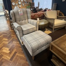 Holkham Standard Chair and Matching Stool Holkham Standard Chair and Matching Stool