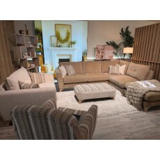 Michigan Corner Combi Sofa - Left Hand Facing - B Fabric