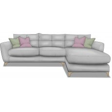 Michigan Chaise Sofa - Right Hand Facing - B Fabric