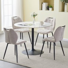 Napoli Dining Chair - Beige