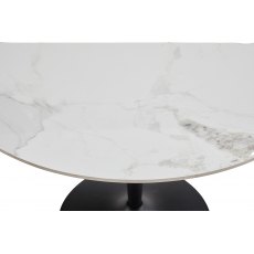Atlanta Dining Table Round 80cm - White