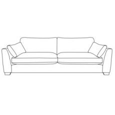 Milano Grand Sofa - One Piece - B Fabric - Comfort Sit Crumb Foam Milano Grand Sofa - One Piece - B Fabric - Comfort Sit Crumb Foam