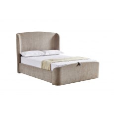 Modello Double Ottoman Bed - Beige