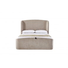 Modello Kingsize Ottoman Bed - Beige
