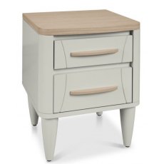 Renzo 2 Drawer Bedside