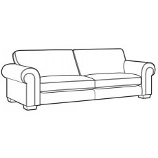 Belverdere Grand Sofa - Split - Classic Back - 10* Fabric