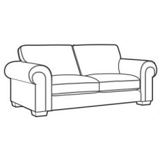 Belverdere Large Sofa - Classic Back - 10* Fabric