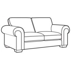 Belverdere Medium Sofa - Classic Back - 10* Fabric
