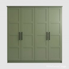 Stratos Fitment FCC - Tall 4 Door Wardrobe