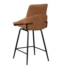 Rogan Swivel Bartstool - Tan - Seat Height 66cm Rogan Swivel Bartstool - Tan - Seat Height 66cm