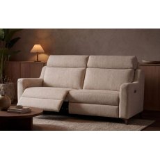 Alina Large 2 Sofa Double Power Recliner A