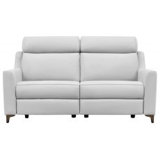 Alina Large 2 Sofa Double Power Recliner Leather