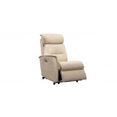 G-Plan Solna Left Hand Facing Power Recliner Unit - Headrest & Lumbar + Heated Seat Fabric - W