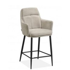 Carnac Barstool - Toffee Seat Height 66.5cm